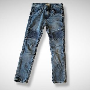 Zara Kids Denim Biker Jeans